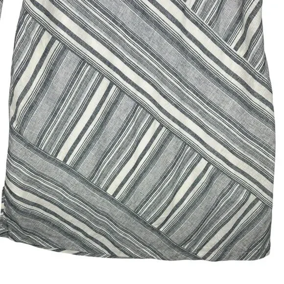 Soft Surroundings Sonya Shift Dress Size Medium Linen Coastal Office Capsule - Picture 11 of 11